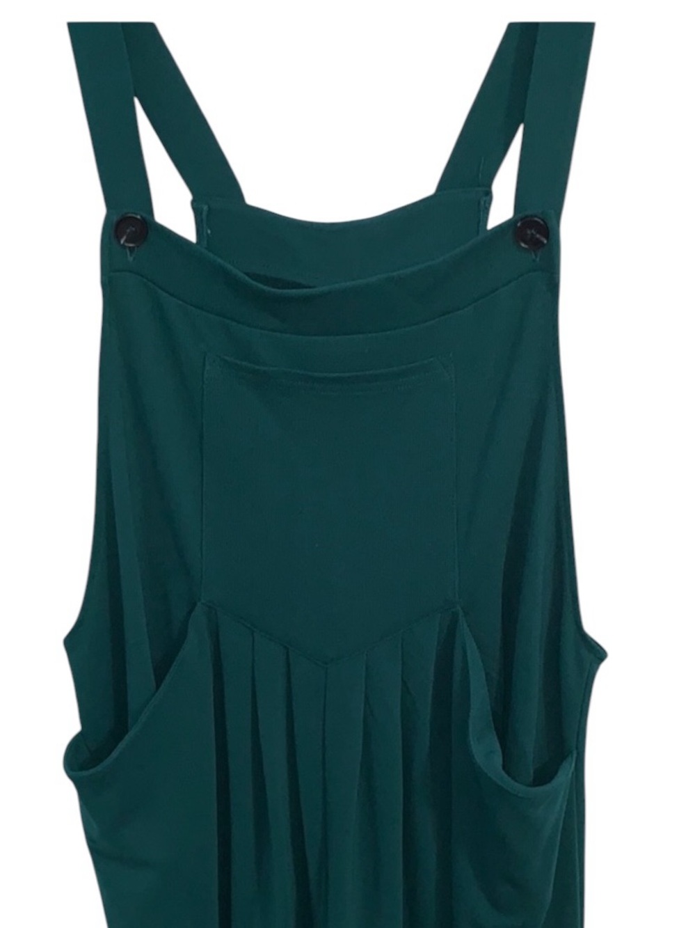 Halara Pockets Waffle Casual Jogger Overalls Green size Large - Picture 5 of 5